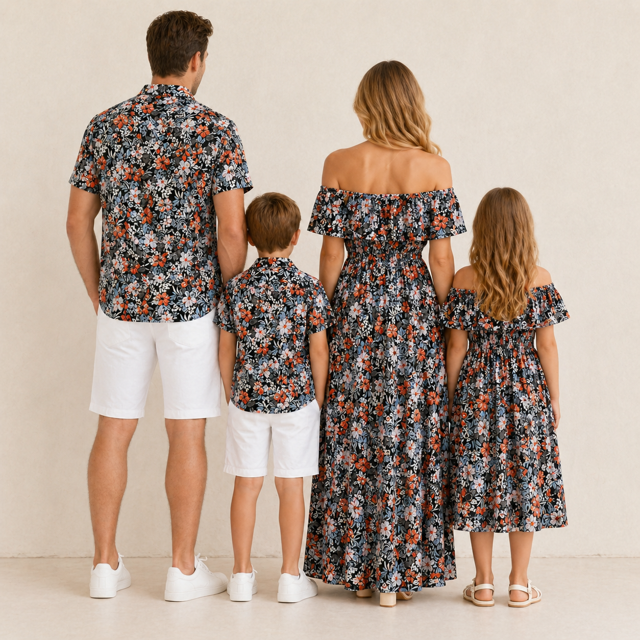 Ausgefallener Familien Partnerlook