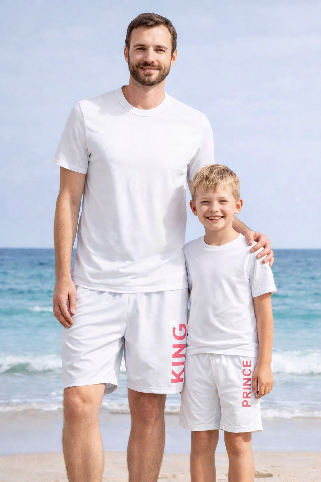 Badeshorts Partnerlook Vater Sohn