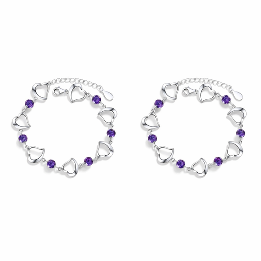Best Friend Bracelets Silver
