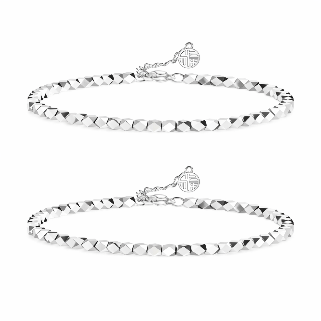 Beste Freunde Armband Silber
