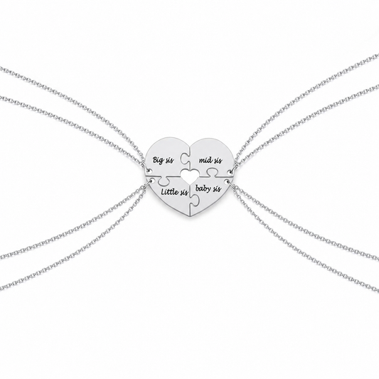 Big Sis Middle Sis Little Sis Necklace