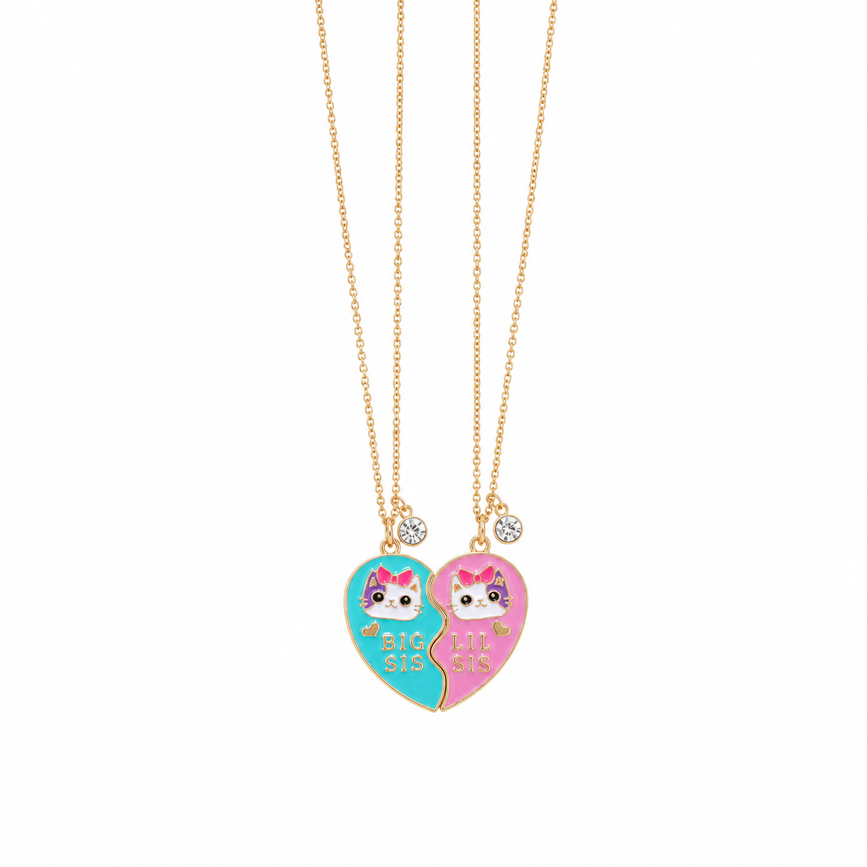 Big Sister And Little Sister Necklaces