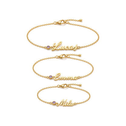 Birthstone Bracelet Family