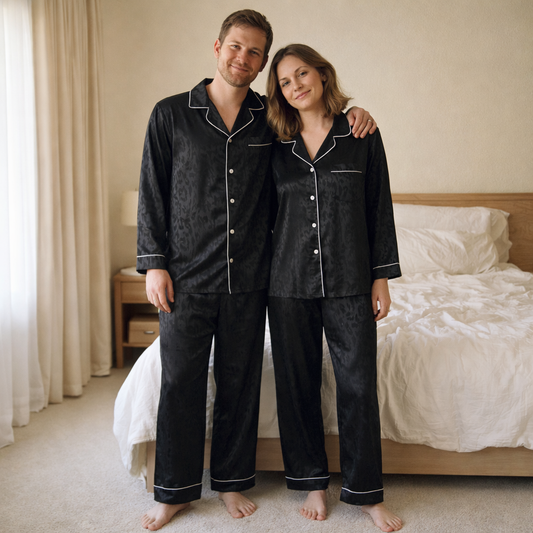 Black Couple Pajamas
