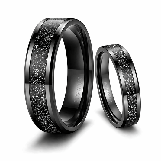 black-titanium-wedding-rings-for-couples