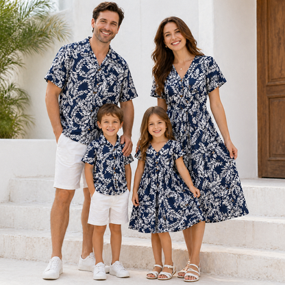Bunter Familien Partnerlook