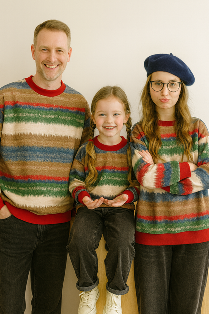 bunter-familienpullover