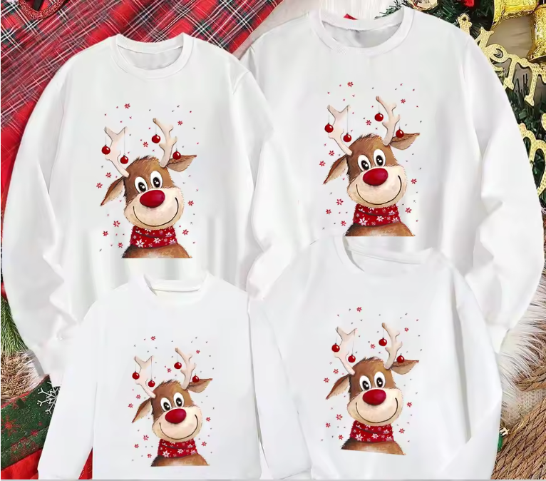 Familien Pullover 3er Set Weihnachten