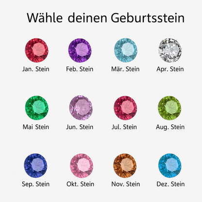 Geburtsstein Armband Familie - Ansicht 5