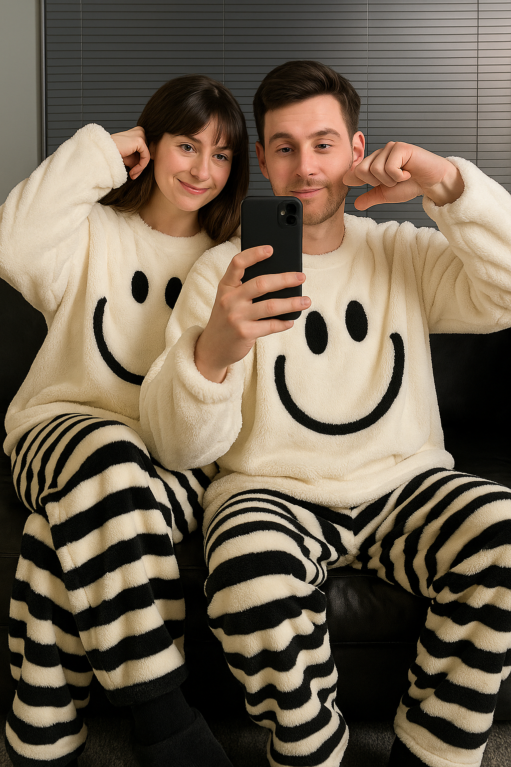 smiley-partner-pyjama