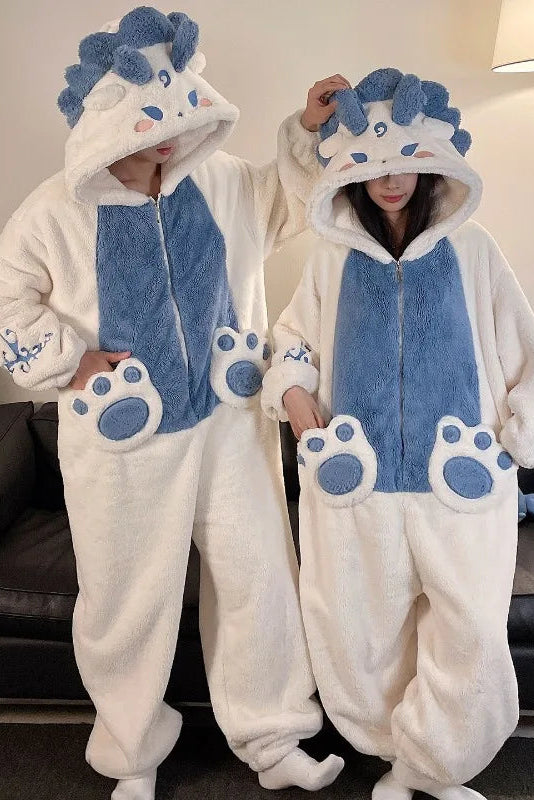 Christmas Jumpsuit Couple