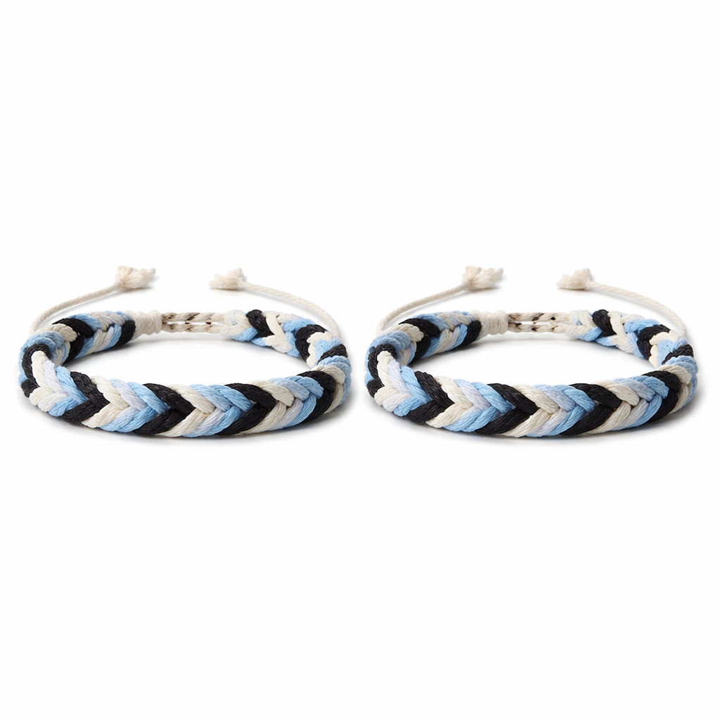 Coordinate Bracelets For Couples