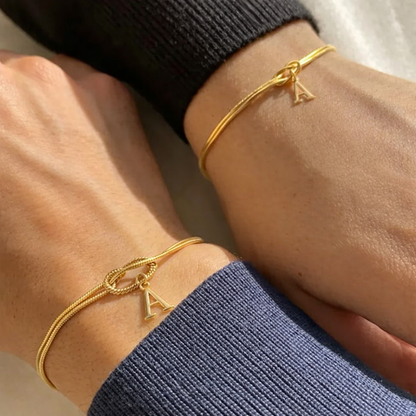Couple Armband Buchstaben