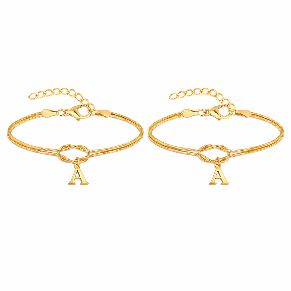 Couple Armband Buchstaben