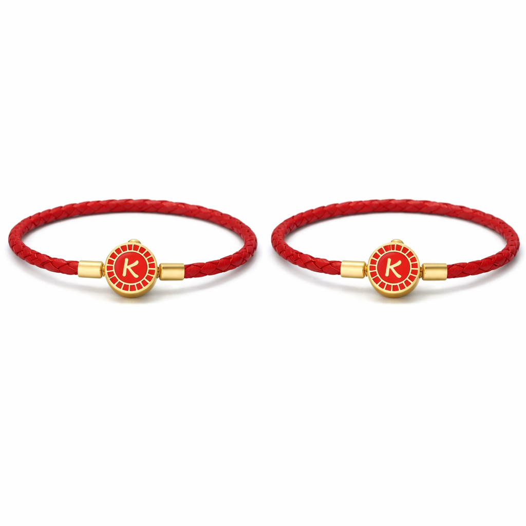 Couple Bracelet Initials
