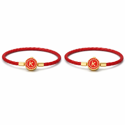 Couple Bracelet Initials