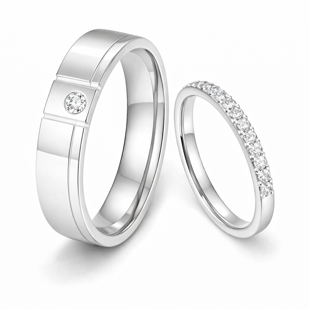 Couple Diamond Rings For Engagement