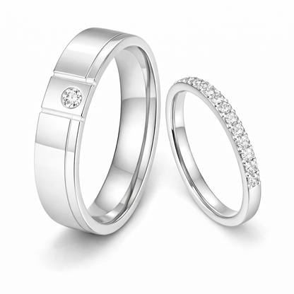 Couple Diamond Rings For Engagement