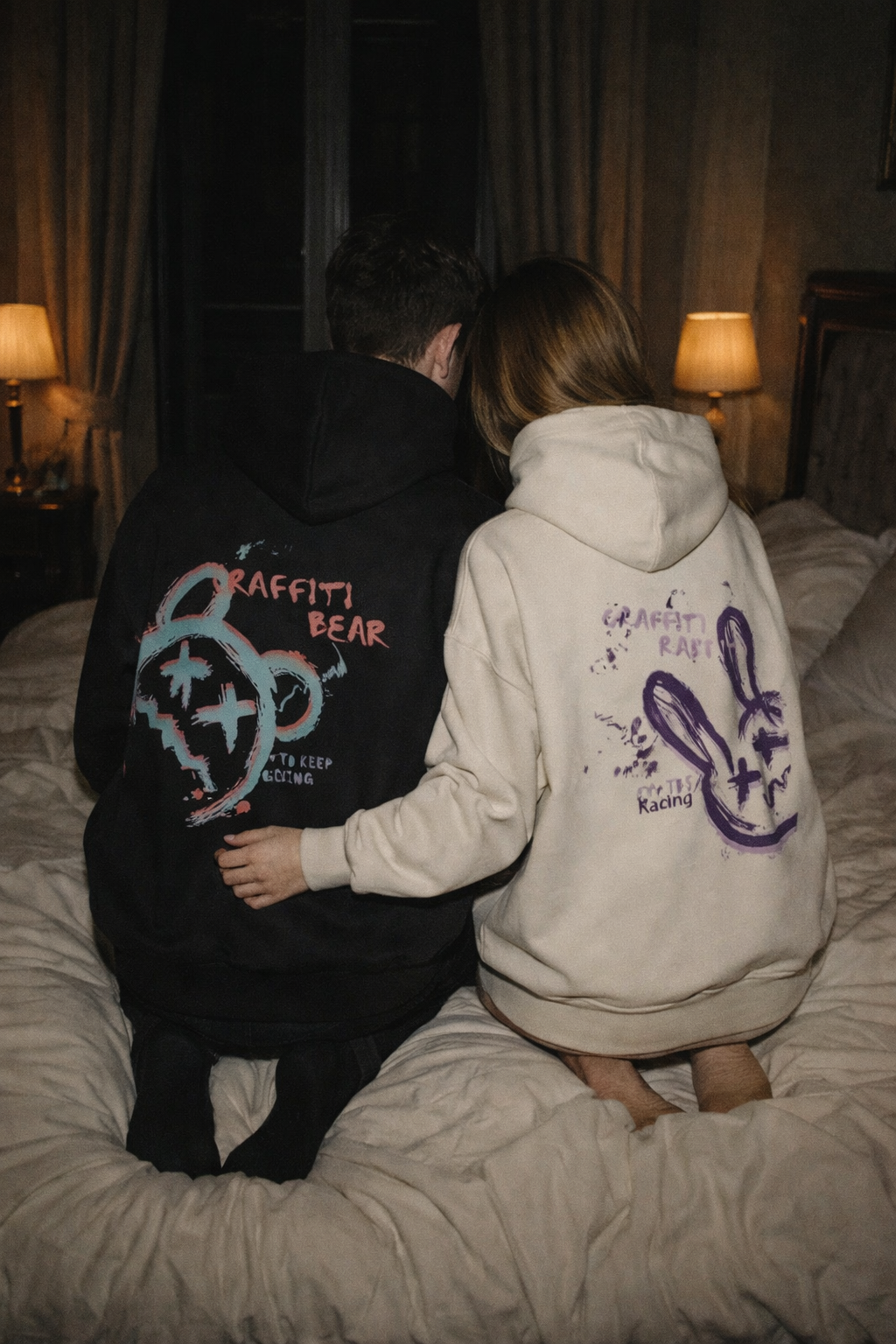Couple In One Hoodie