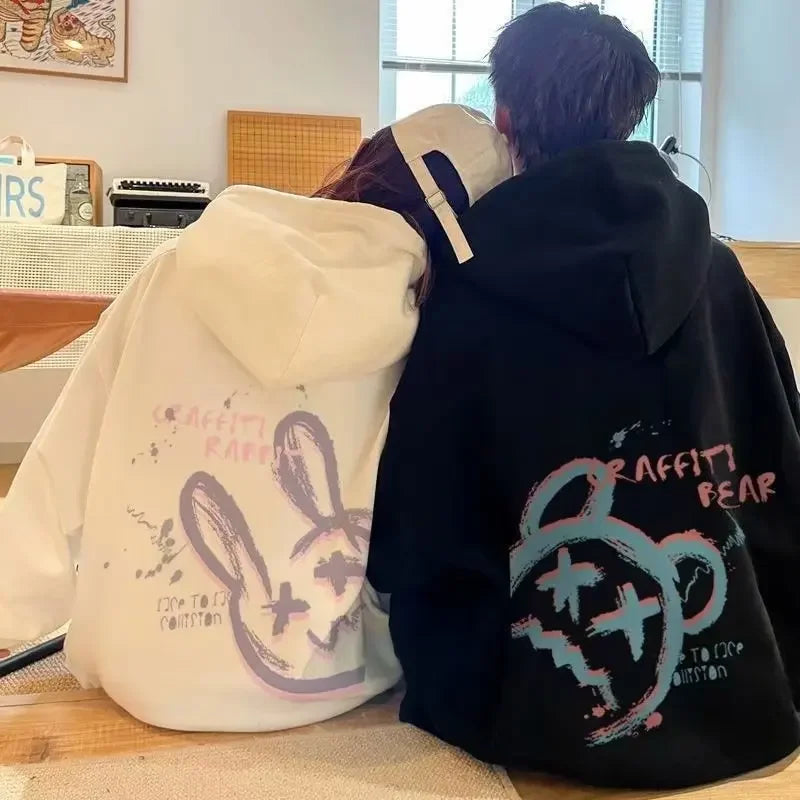 Couple In One Hoodie