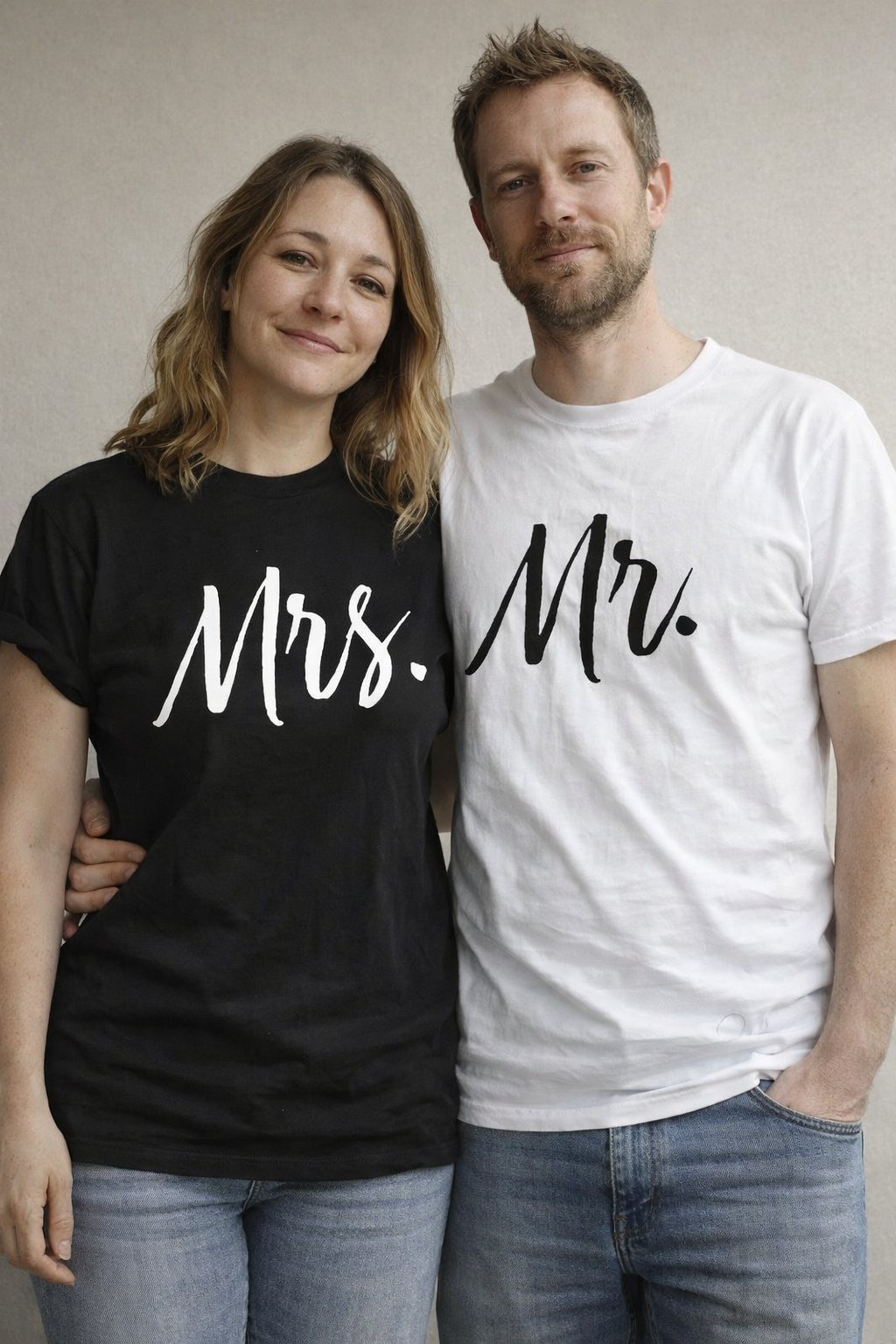 Couple T Shirt Mr Mrs