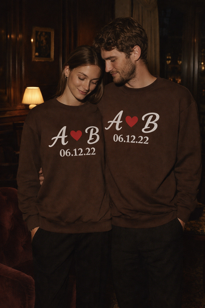 Customized Matching Hoodies
