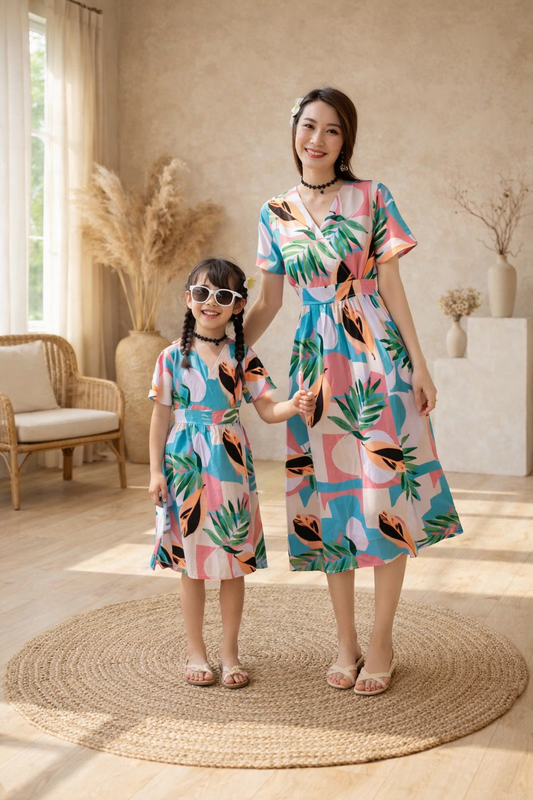cute-mother-daughter-outfits