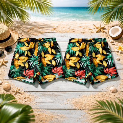 Dad And Son Matching Swim Shorts