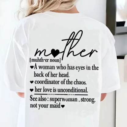 Mama T-Shirt Personalisiert