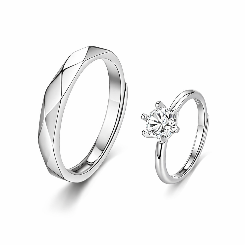 Engagement Ring Both Partners