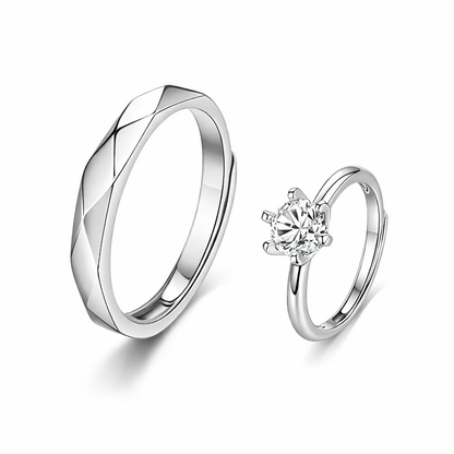 Engagement Ring Both Partners