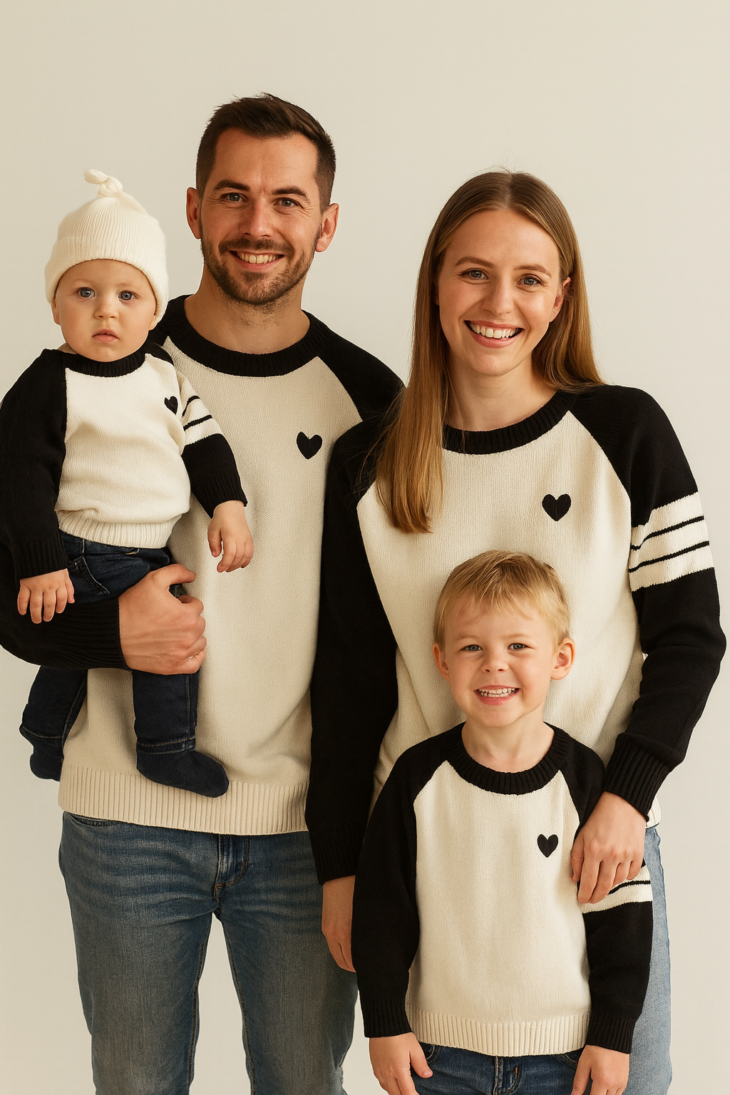 Familien Pullover 3er Set Baby