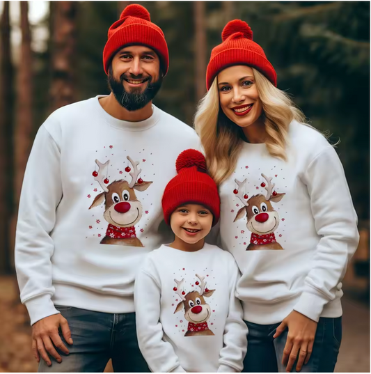 Familien Pullover 3er Set Weihnachten