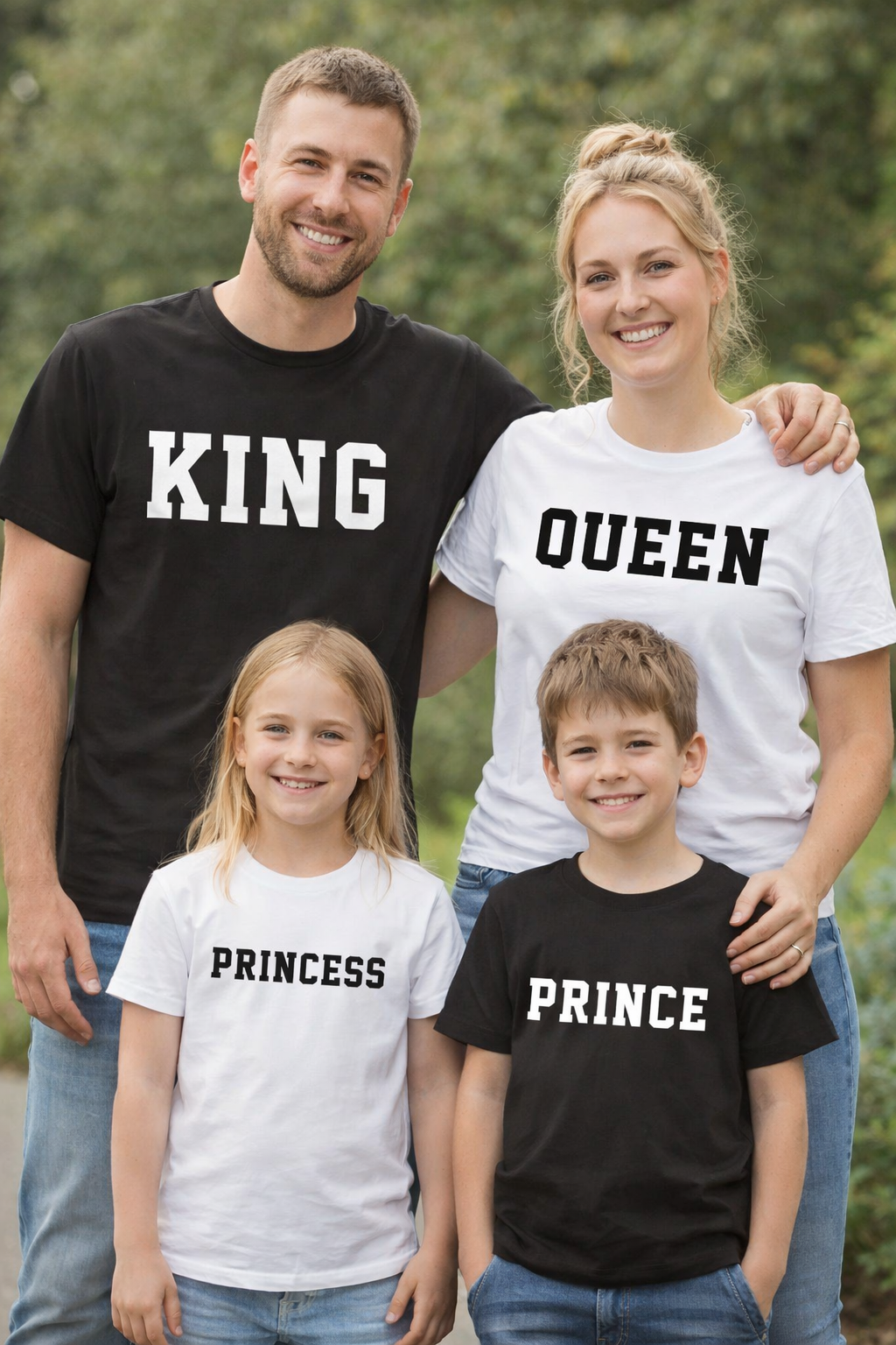 familien-t-shirts-king-queen