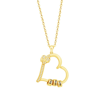 Familienkette Rosegold