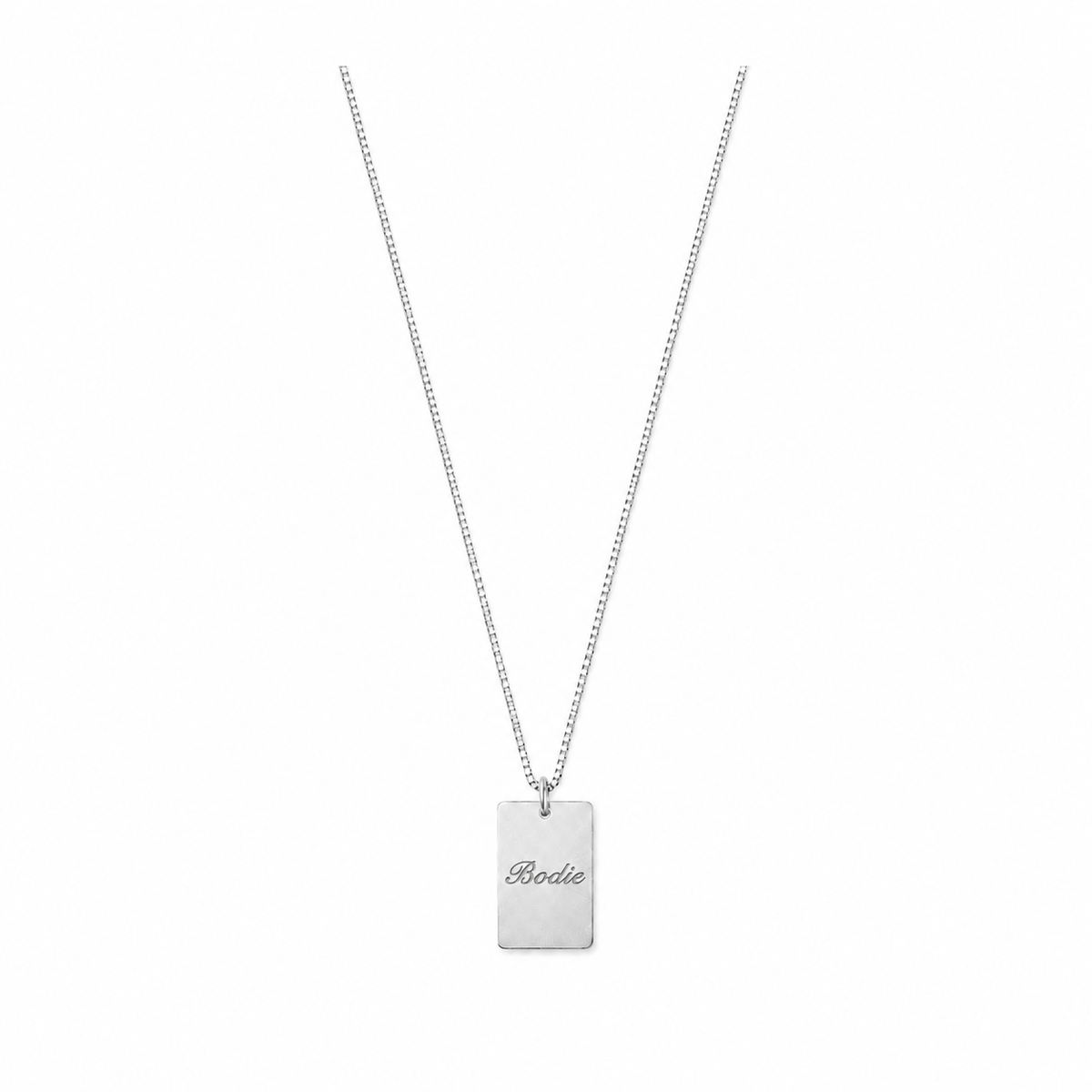 Familienkette Silber Mit Gravur