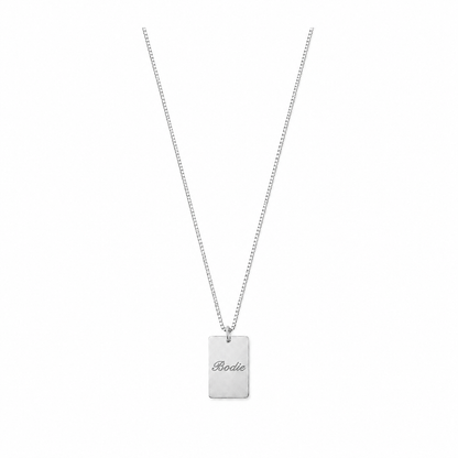 Familienkette Silber Mit Gravur