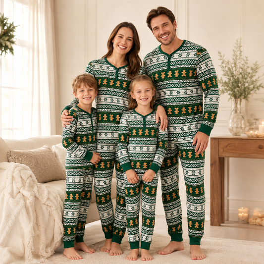 Family Pj Set With Dog