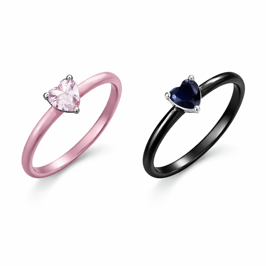 Freundschaftsringe Schwarz