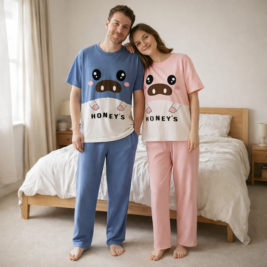 Funny Matching Couples Pajamas