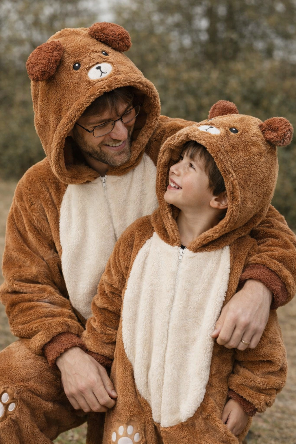 Ganzkörper Overall Für Vater Und Sohn