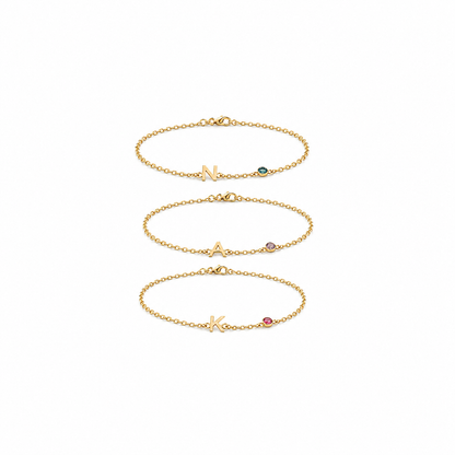 Geburtsstein Armband Familie