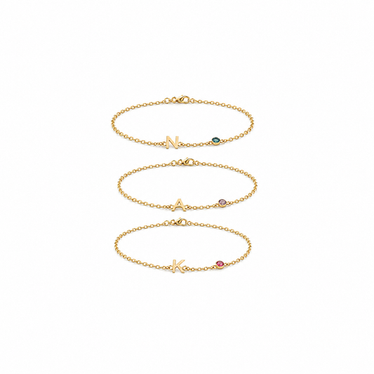 Geburtsstein Armband Familie