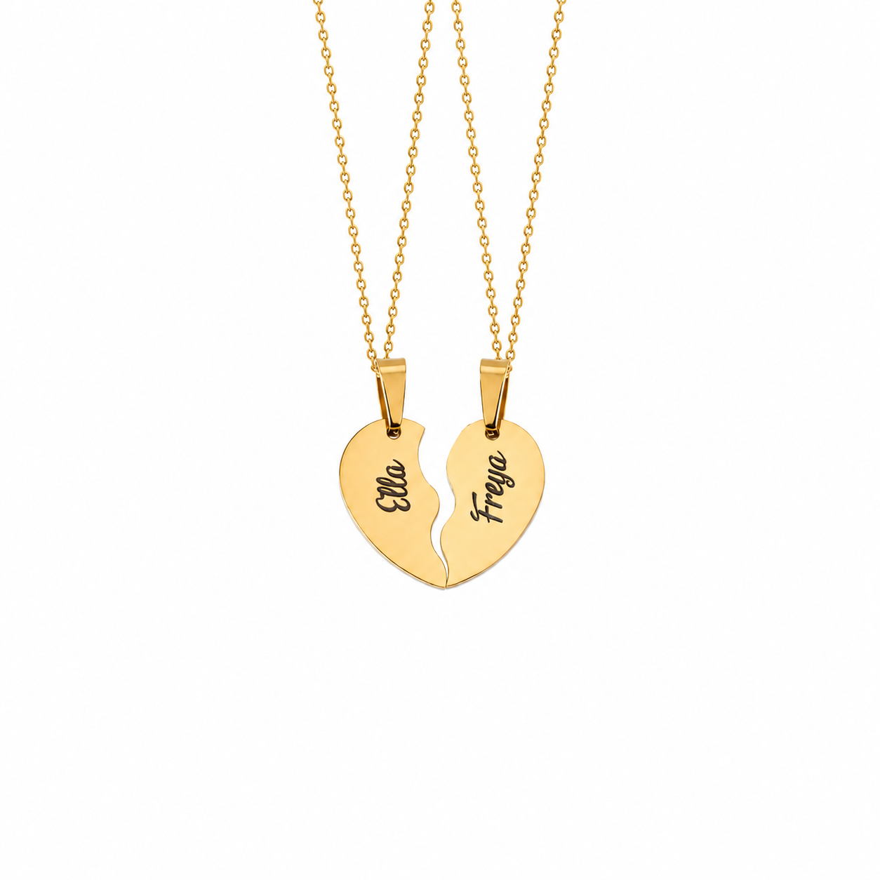 Gold Sisters Necklace
