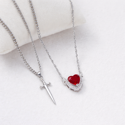 Gothic Couple Necklaces