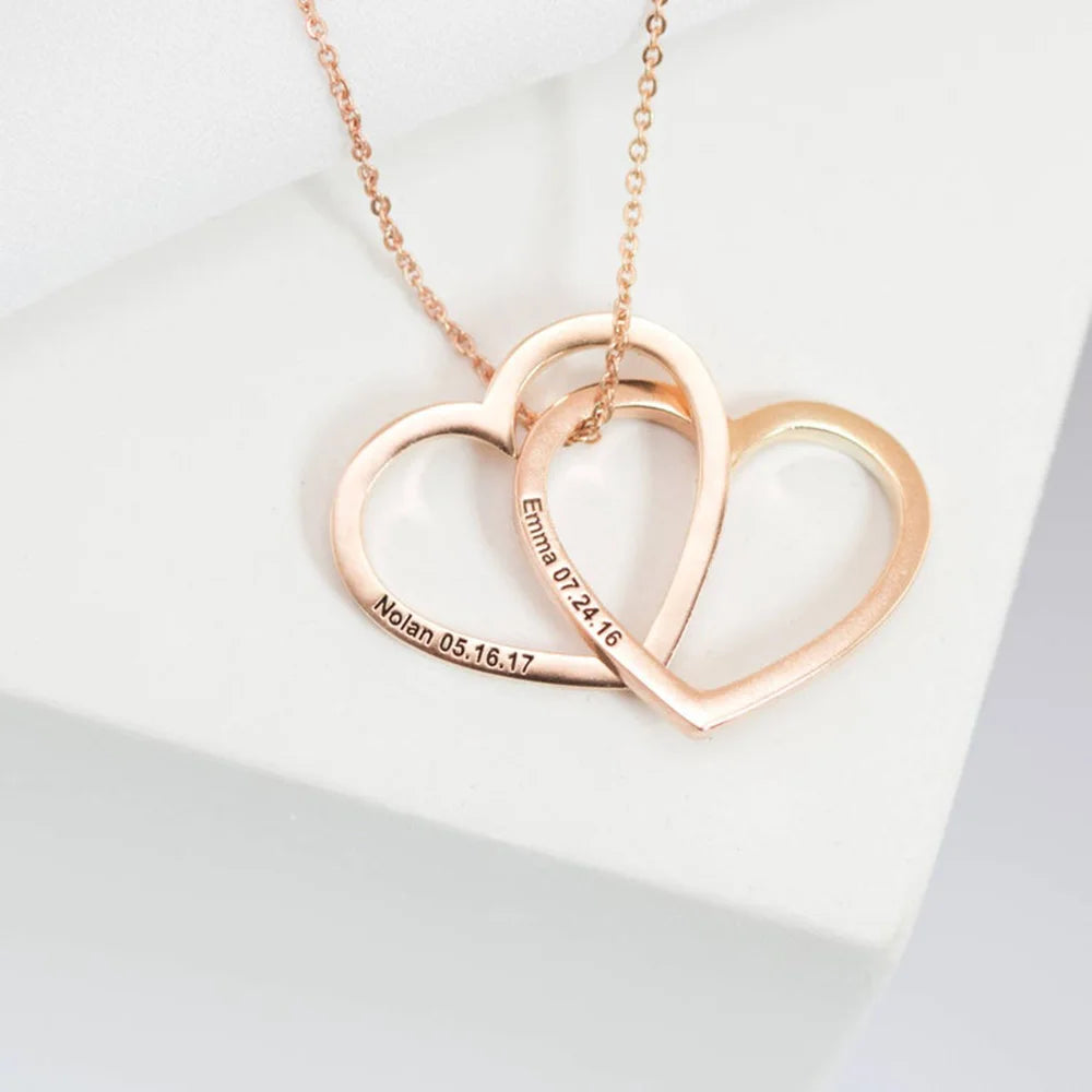 Halskette Rosegold Für Schwestern - Ansicht 2