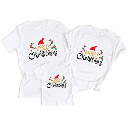 T Shirt Merry Christmas Family – Ansicht 2