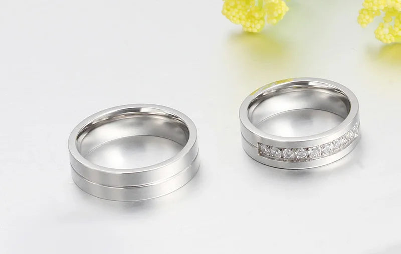 Simple Wedding Rings For Couples