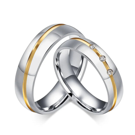 Freundschaftsringe Gold Silber