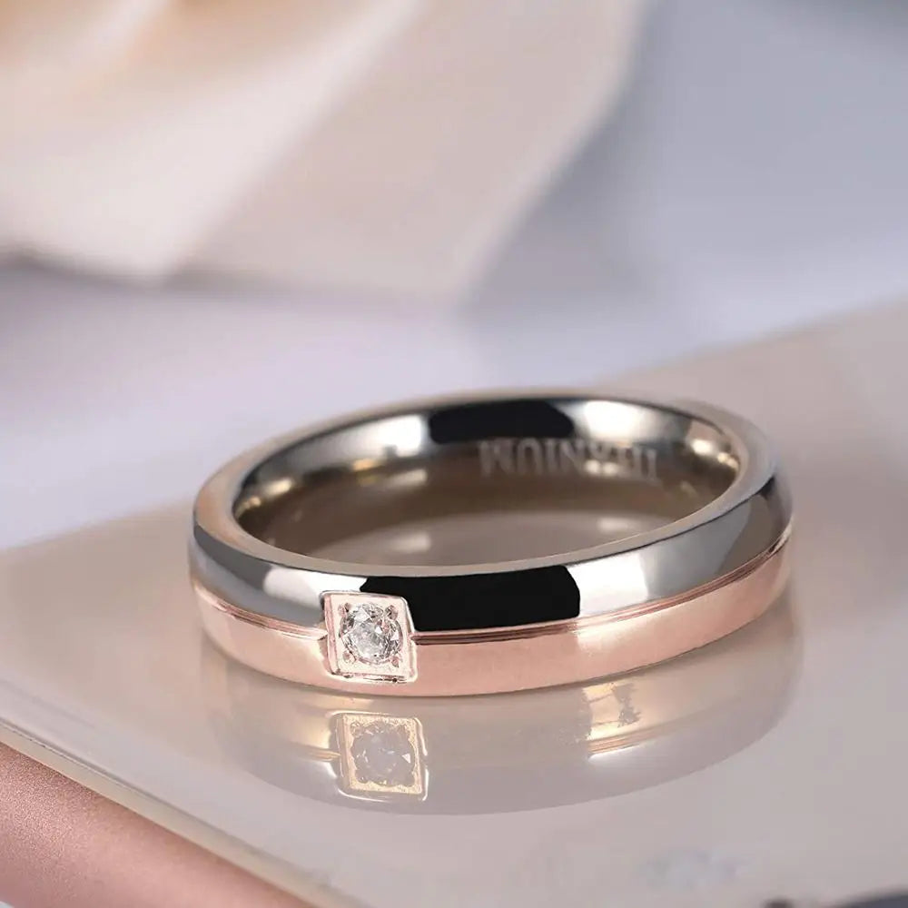 Titanium Wedding Rings For Couples